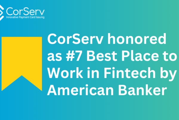 CorServ honored as #7 Best Place to Work in Fintech by American Banker